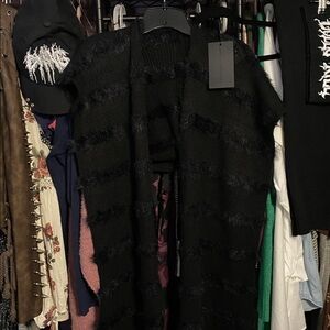 KILLSTAR Black Hooded Scarf - NWT